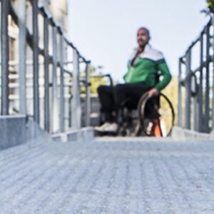 Ramp för rullstol