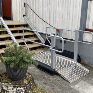 Wheelchair stair lift